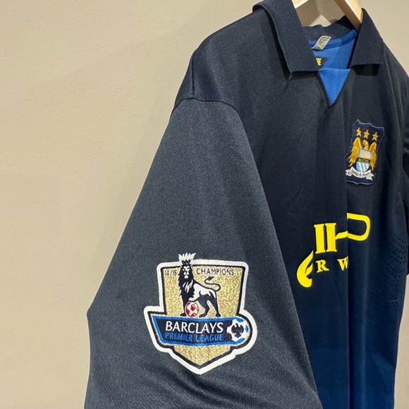 Manchester City 2014 2015 Away Football Soccer Jersey - Picture 3 of 10